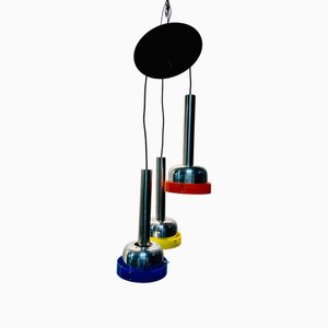 Lampada a sospensione vintage, anni '70