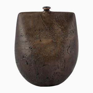 Bouteille Studio Pottery en Céramique par Peter Hayes, 1990s