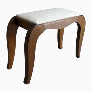 Vintage Oak Stool, 1950