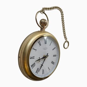 Reloj de pared de bolsillo vintage de Landex, Japón, años 70