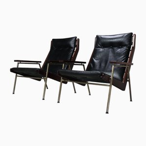 Set of Model 1611 Lounge Chairs by Rob Parry for De Ster Gelderland, 1952