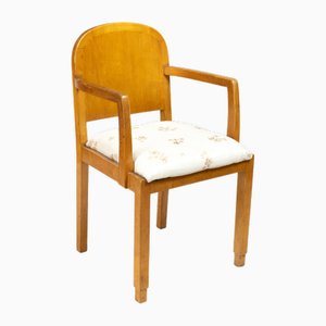 Fauteuil Art Déco Vintage par Armazens Nascimento, 1940