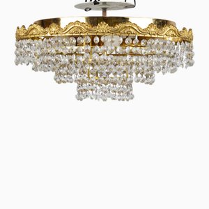 Lustre Vintage en Cristal, 1970s