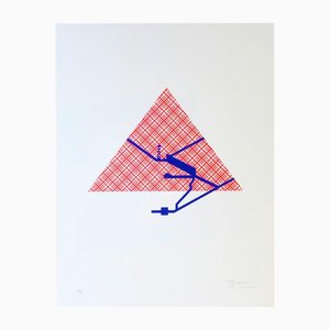 Joan Brossa, Poema Visual 25, 1989, Lithograph