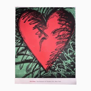 Jim Dine, Rancho Heart, Woodcut, 1999