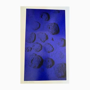 After Yves Klein, Relief Sponge RE15, 2000, Poster