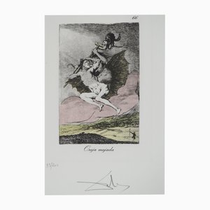 Salvador Dali, Der Kampf gegen den Dämon, Originalstich