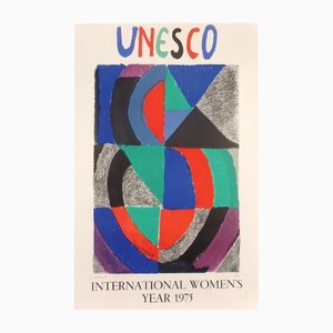 After Sonia Delaunay, International Women's Year, 1975, Lithograph Poster