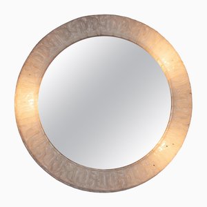 Large German Wall Mirror by Egon Hillebrand for Hille, 1960s