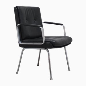 Executive Leather Armchair by Egon Eiermann for Wilde + Spieth, 1960s