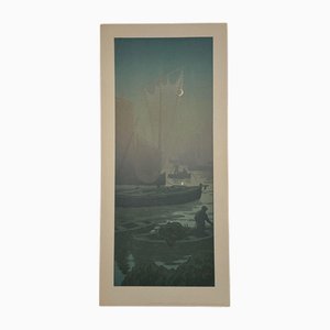 Henri Rivière, La magia de las horas: el primer cuarto, Litografía