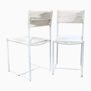 Set of Spaghetti Chairs attributed to Giandomenico Belotti for Alias, Italy, 1970s