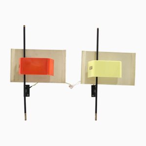 Wall Lamp by Bruno Gatta for Stilnovo, 1955, Set of 2