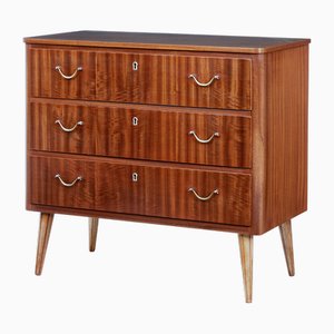 Mid 20th Century Danish Small Teak Chest of Drawers, 1960s