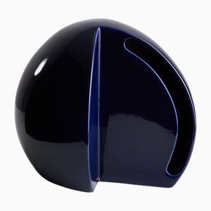 Lámpara de mesa Hemisphere azul de Perdomello 70, años 70