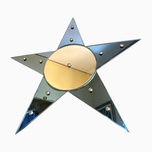 Specchio a forma di stella attribuito a Fontana Arte, 1966