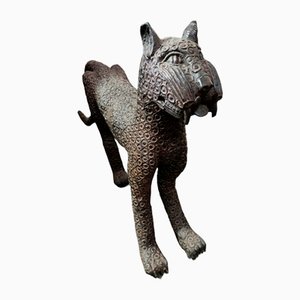 Nigerian Kingdom of Benin Artist, Leopard, Pre-1800s, Bronze
