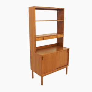 Skandinavisches Teak Bücherregal von Bertil Fridhagen für Bodafors, Schweden, 1960er