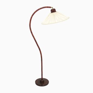 Scandinavian Beech Floor Lamp from Markslöjd, Sweden, 1990s