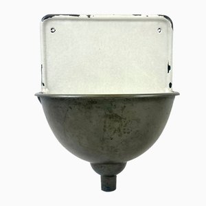 Antique Cast Iron Garden Wall Sink, 19th Century
