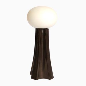 Large Vintage Floor Lamp in Ceramic, 1970s