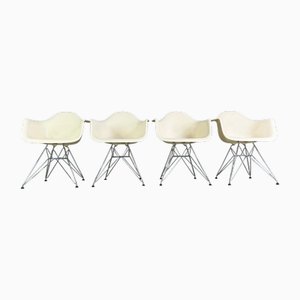 Plastic Armchairs by Charles and Ray Eames for Vitra, 1990s, Set of 4