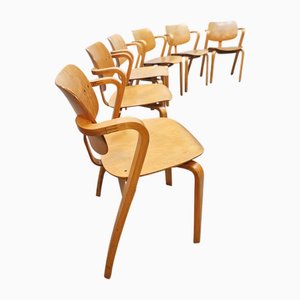 Vintage Finnish Aslak Dining Chairs by Ilmari Tapiovaara for Asko, 1960s, Set of 6