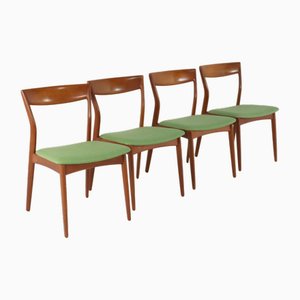 Esszimmerstühle von R. Borregaard für Viborg, 1970er, 4er Set