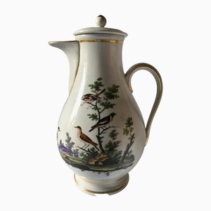 Porcelain Coffee Pot by Richard Ginori, Italy, Mid-18th Century