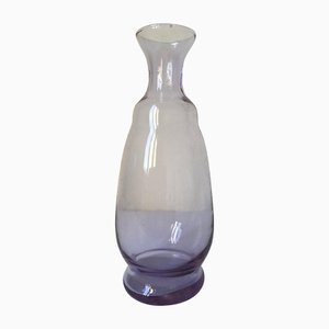 Bouteille Postmoderne en Verre de Murano Violet, Italie, 1960s