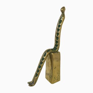 Annie Lambert, Postmodern Abstract Sculpture, 1985, Bronze