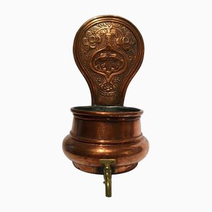 Maceta de cocina de cobre, Italia, década de 1890
