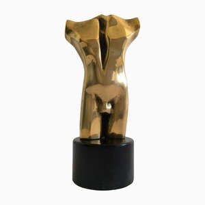 Busto múltiple italiano de bronce de finales del siglo XX, 1980