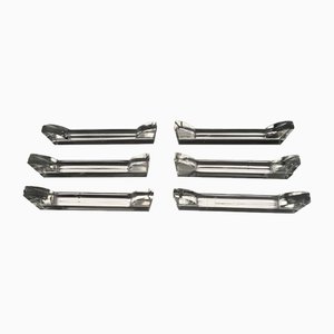Mid-19th Century Crystal Knife Rests, Set of 6