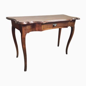 Regency Konsolen- oder Wandschreibtisch aus Nussholz, Ende 18. Jh., Italien