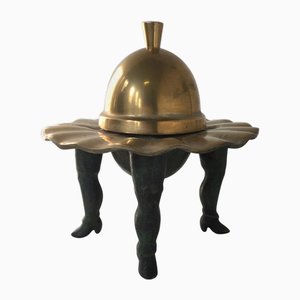 Abstract Bronze Sculpture by Ugo La Pietra, Italy, 1980s