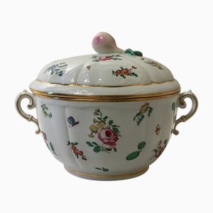 Mid-19th Century Porcelain Covered Dish by Richard Ginori
