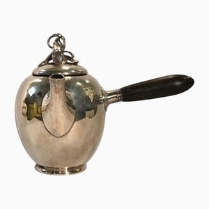 Cioccolatiera New York in argento, inizio XX secolo, 1930