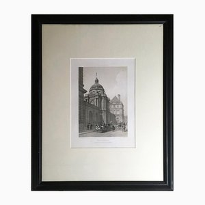 French Artist, Paris, Mid-19th Century, Black and White Print on Paper