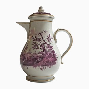 Mid-18th Century Porcelain Coffee Pot by Richard Ginori, Italy
