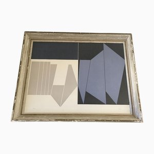 Gualtiero Nativi, Composición abstracta, Impresión en papel, 1960