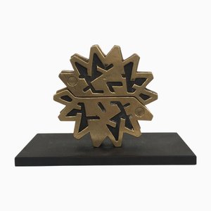 Bruno Chersicla, Ruota / Wheel, 1980, Painted Metal