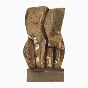 Italian Bronze Abstract Sculpture by Rodica Tanasescu, 1980