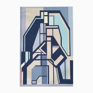 Mario Radice, Abstract Composition, Print on Paper, 1969