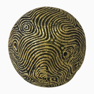 Postmodern Abstract Bronze Sculpture, Italy, 1985