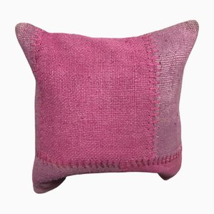Housse de Coussin en Chanvre Rose d'Anatolie, 1960