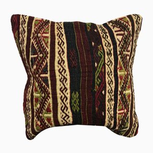 Oushak Kilim Pillow Case, 1950