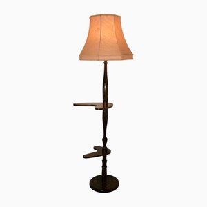 Standard or Floor Lamp with Palm Decoration, 1950s