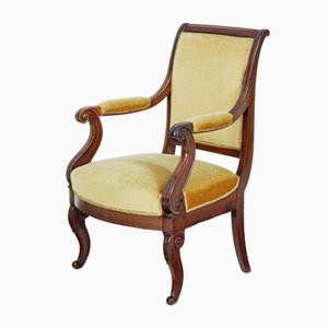 Poltrona Revival in mogano, Francia, XIX secolo, 1860
