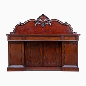 19th Century William Iv Carved Mahogany Sideboard, 1835